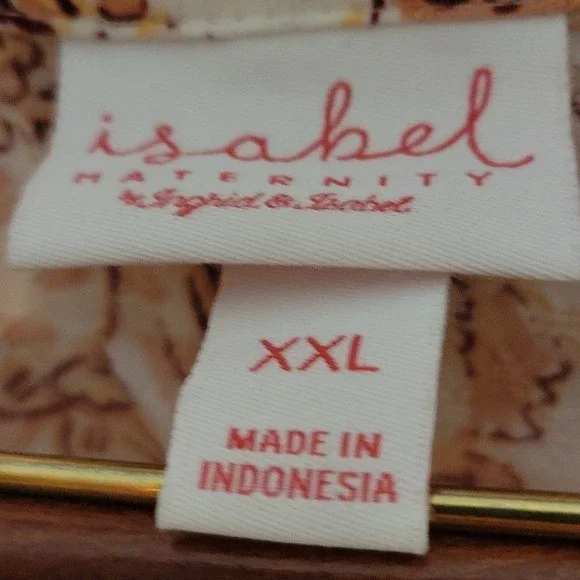 Flowy maternity top - Perfect for spring - Size XXL - Picture 5 of 6